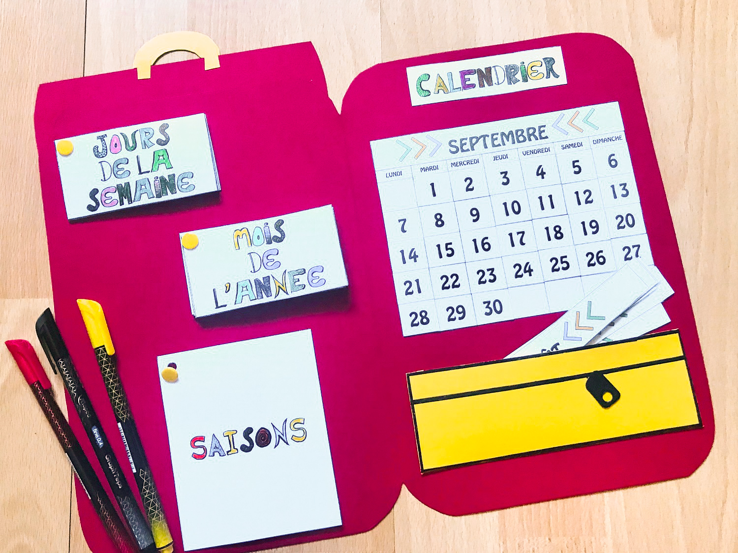 activité créative pour créer son livre animé sur la rentrée scolaire - outils pédagogique et ludique pour enfants