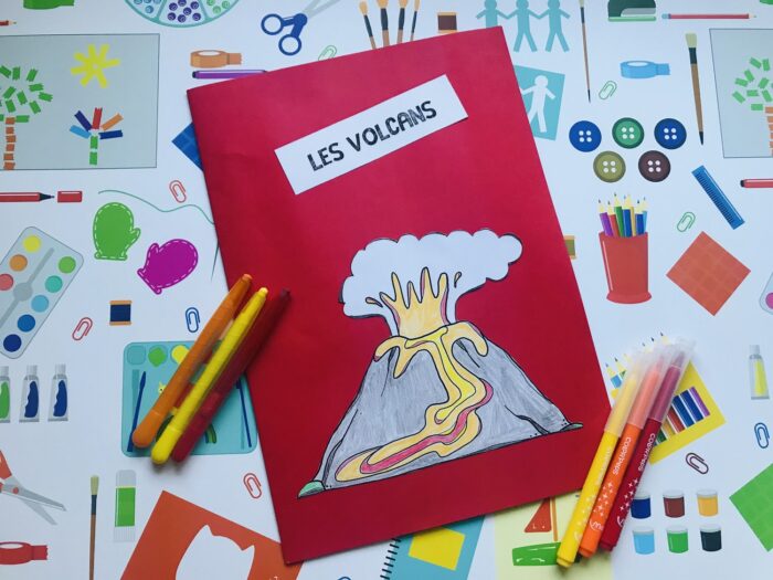 activite volcan créer son livre animé sur les volcans - outils pédagogique et ludique pour enfants