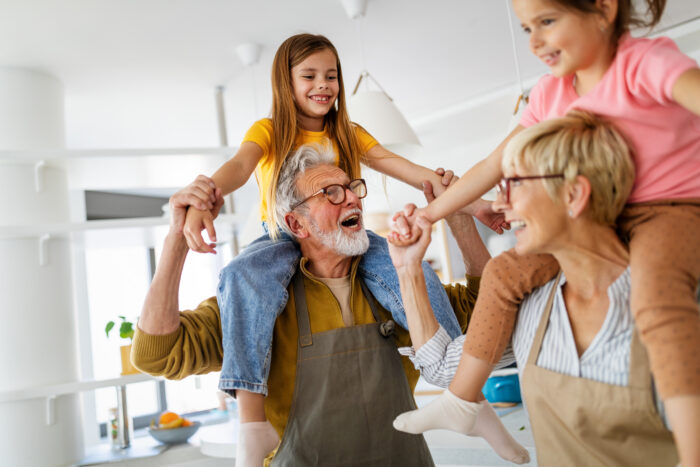 Moments de partage avec ses grands parents