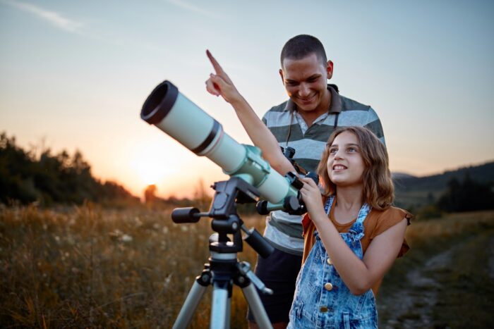 Observer les étoiles pendant les vacances d'été