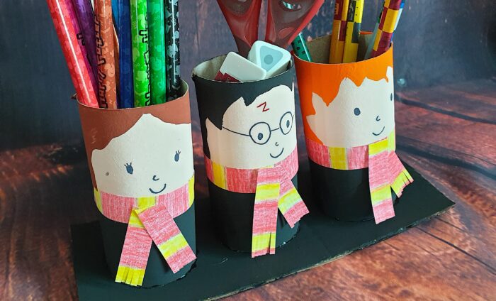 Fabriquer un pot à crayons Harry Potter