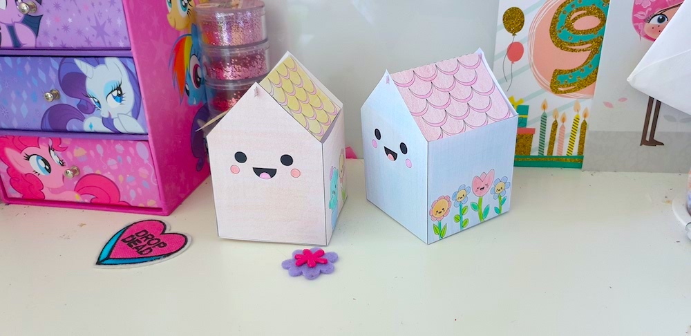 Fabriquer une petite poubelle de bureau en papier - DIY pour enfants