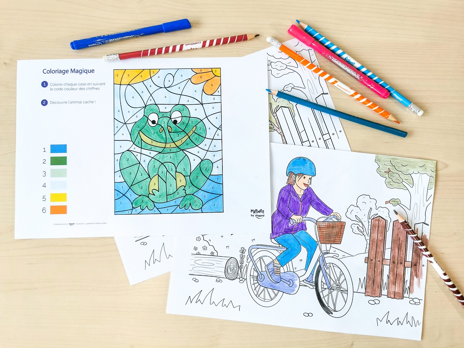 Cahier de coloriages et d'activités éducatives à imprimer