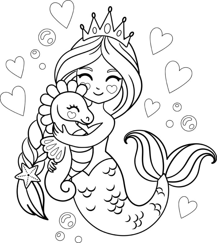 Coloriage De Sir ne Dessins Colorier Sir ne XYBAC