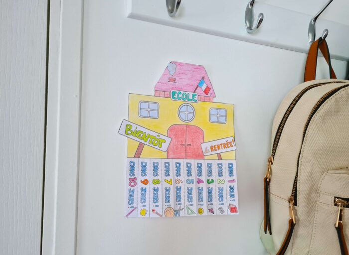 Compte à rebours de la rentrée scolaire