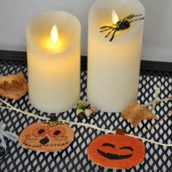 DIY Halloween : guirlande de citrouilles