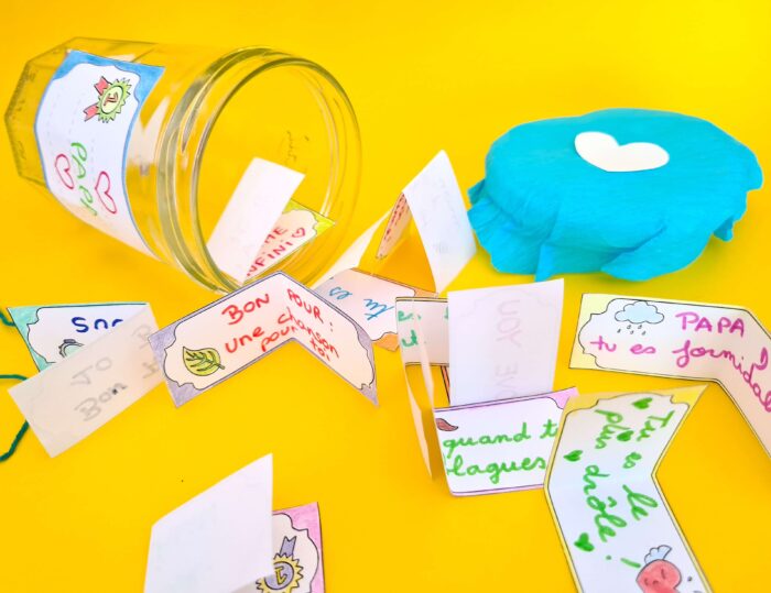 Mapiwee by maped personnaliser un bocal à mots comme cadeau pour la fête des pères