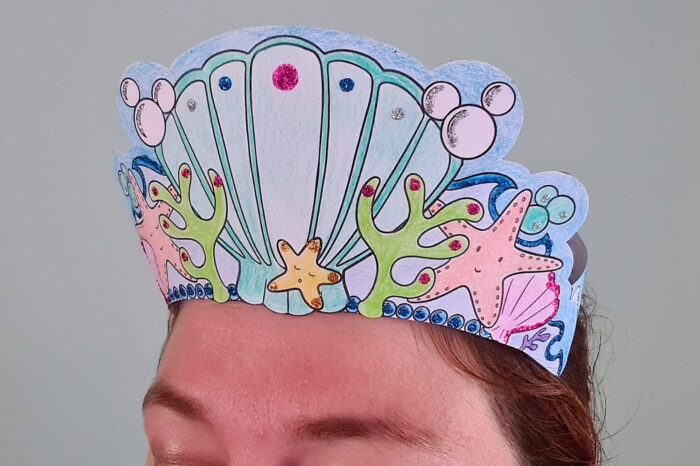 Personnaliser une couronne de sirène-mapiwee by Maped