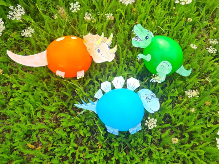 Fabriquer des dinosaures avec des ballons