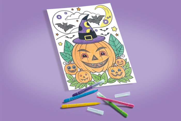coloriage citrouille d'halloween à imprimer pour enfant
