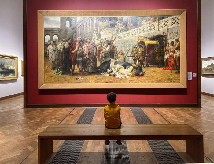 Les grands mouvements artistiques expliqués aux enfants image couverture