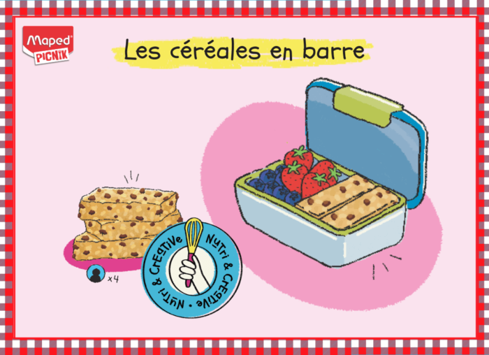recette enfants céréales en barre picnik miniz