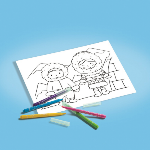 Cahier de coloriages et activités Vive l'Hiver