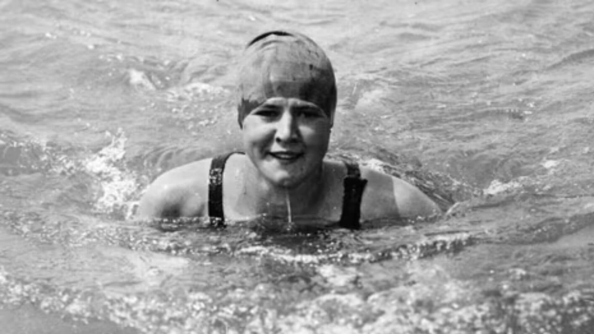 Gertrude Ederle nage
