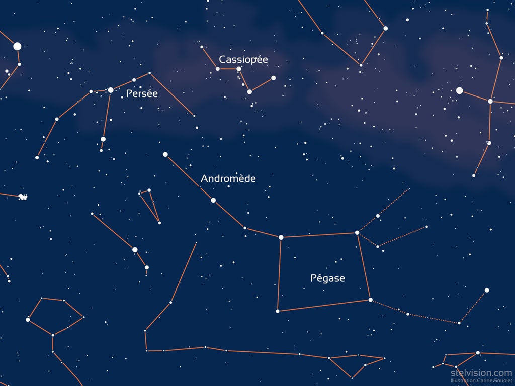 constellation pegase et andromede
