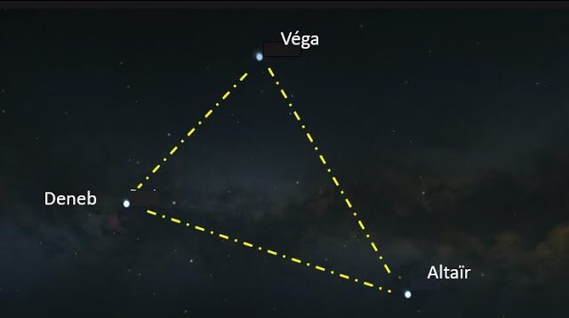 constellation triangle d'ete