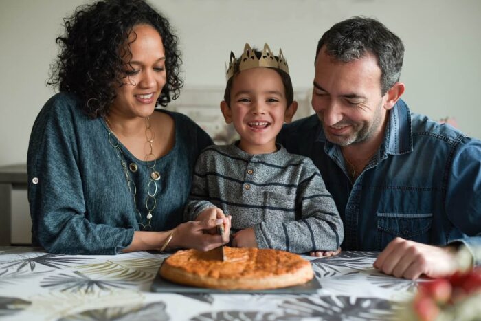 galette des rois : un moment en famille