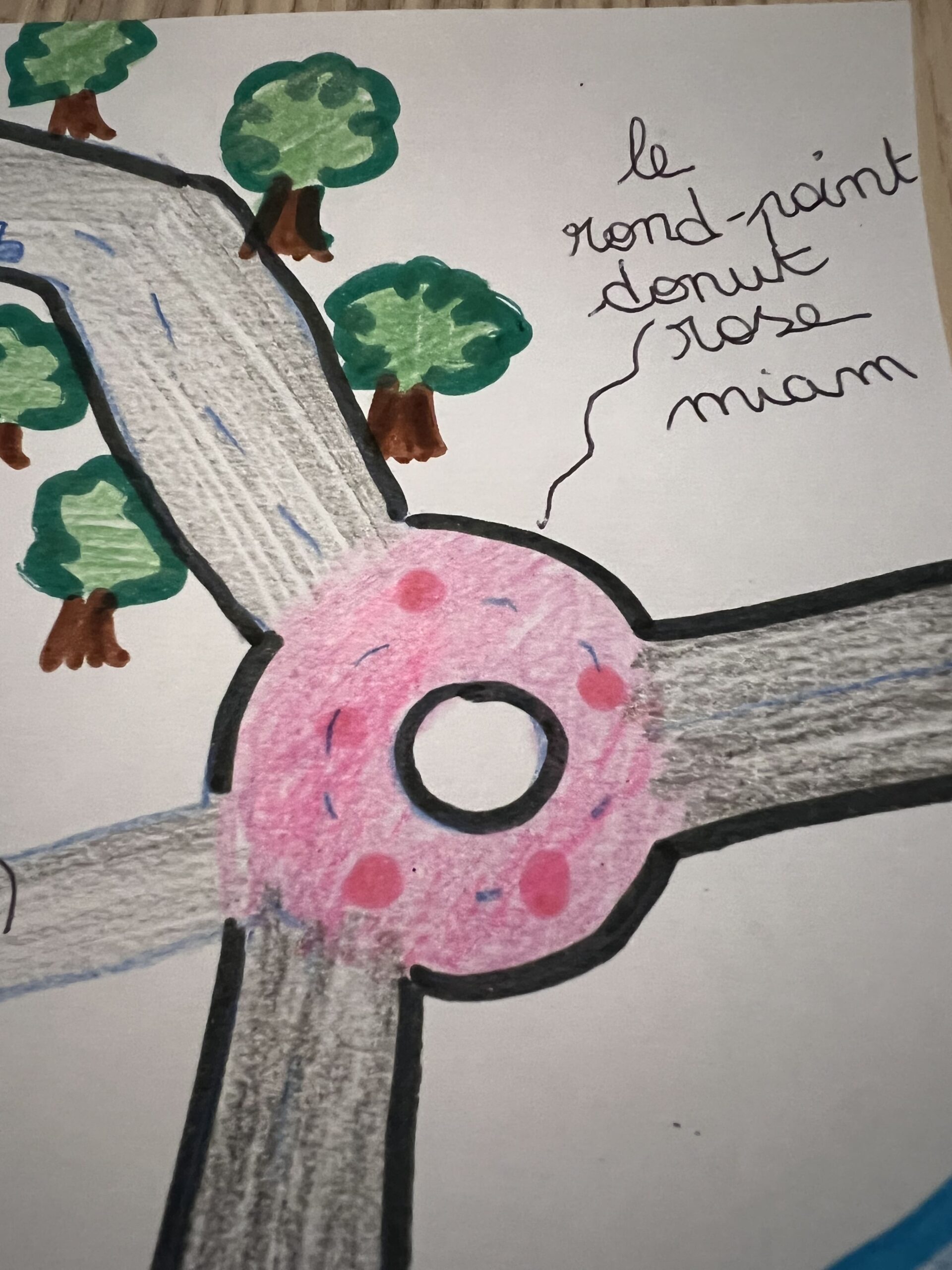 Carte magique imagination donut