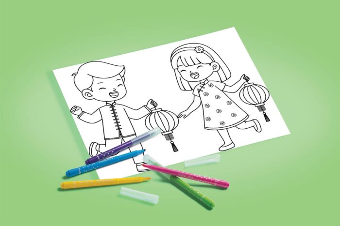 Visuel-Coloriage-Nouvel-An-chinois-Enfants-en-tenue-de-fête