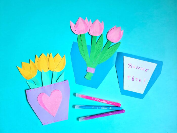 DIY Carte Tulipes