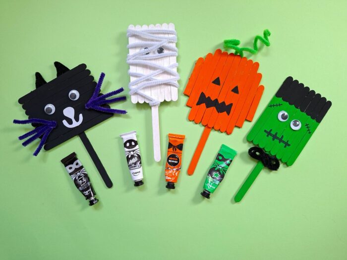 batonnets en bois halloween